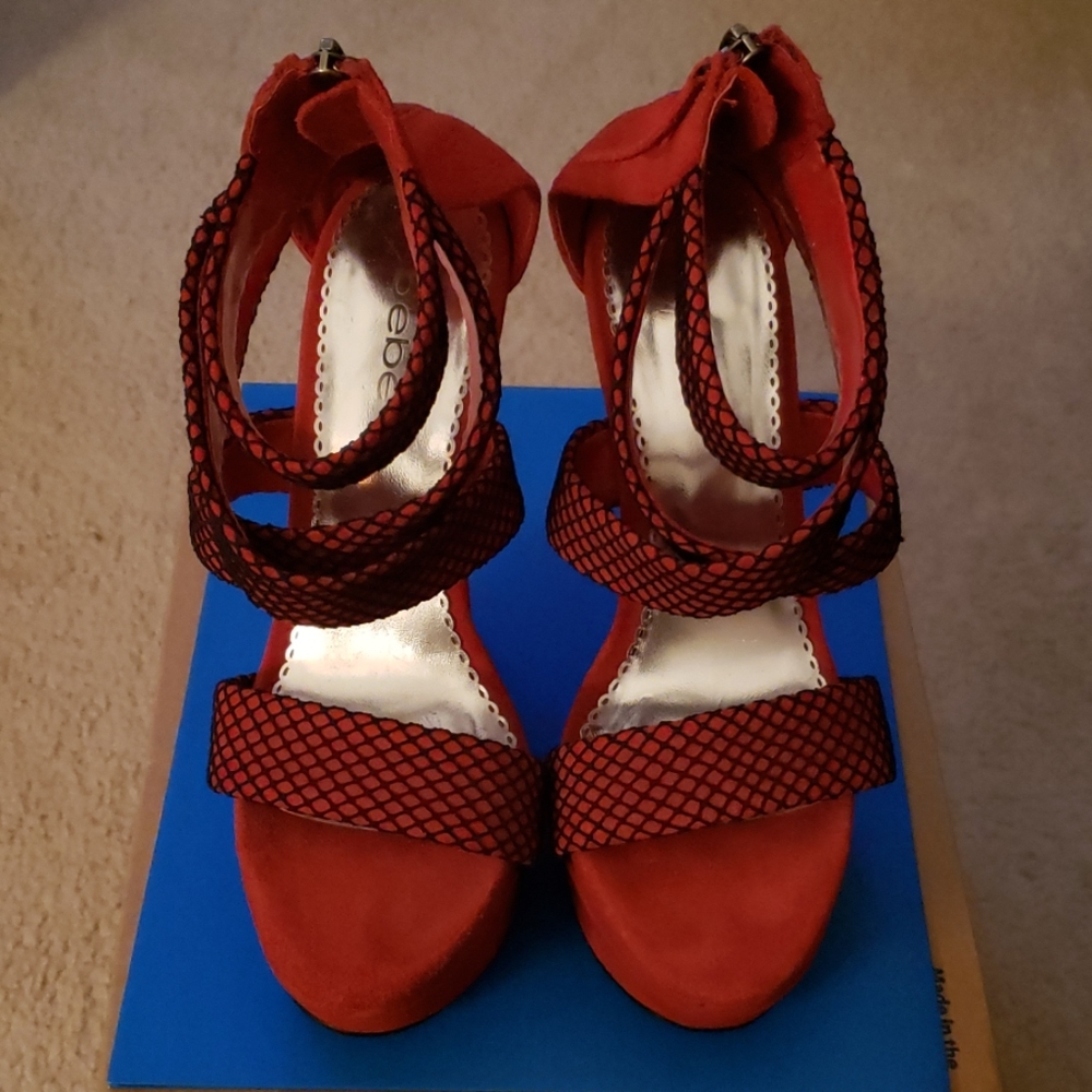 Bebe Wedge Sandals
